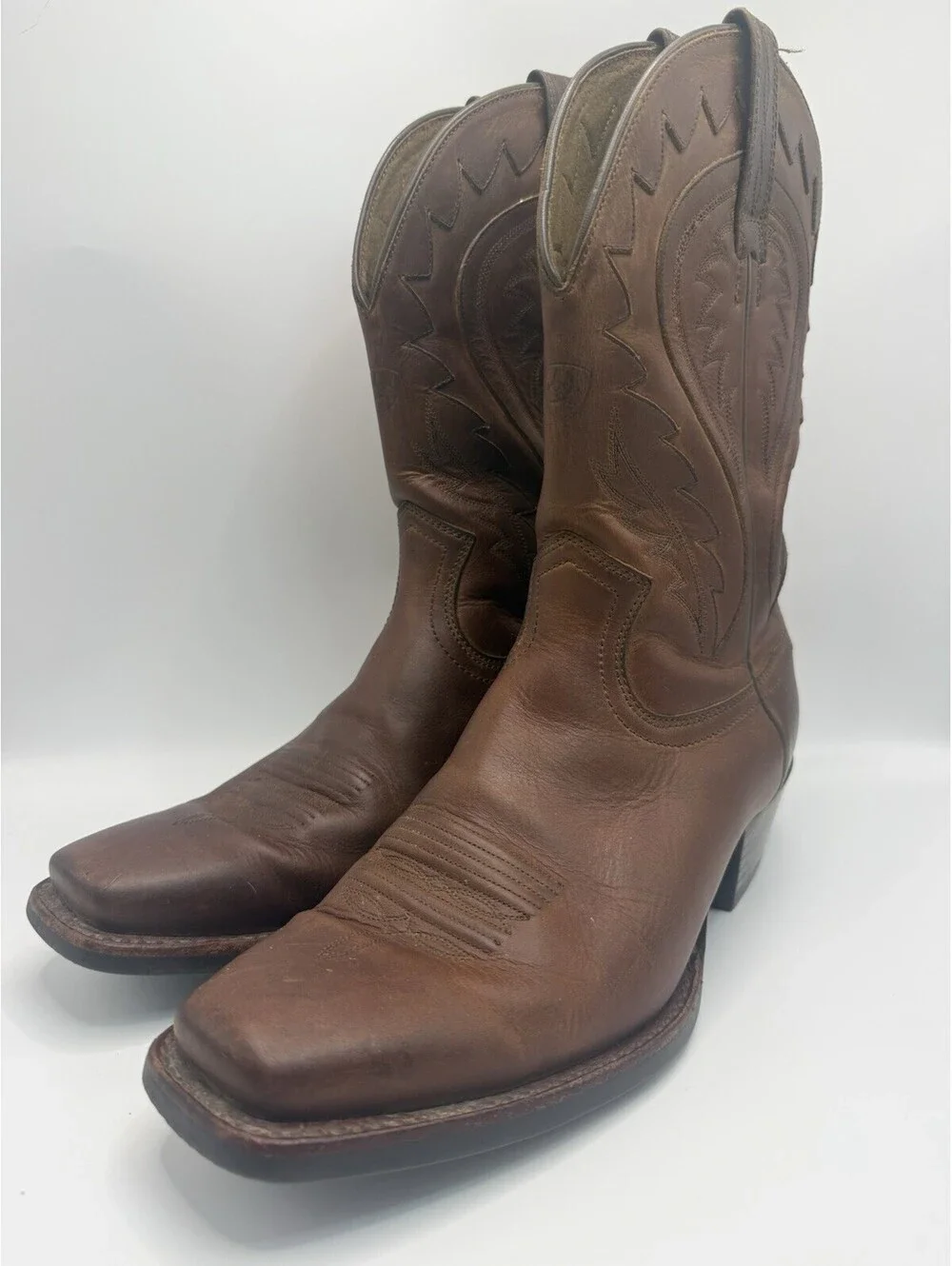 Ariat Legend Phoenix Men Cowboy  Western Boots Brown Leather Size 9.5 D